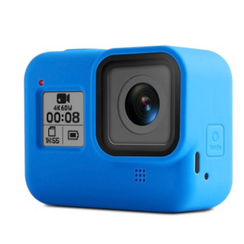 Ốp Silicon bảo vệ cho camera GOPRO HERO 8 - có dây đeo -Vỏ silicon cho HERO 8