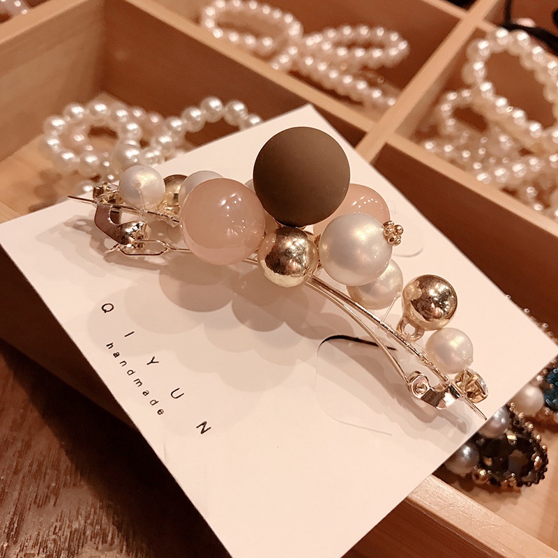 Kẹp Tóc Ngọc Trai Giả 2022 Thời Trang Hàn Quốc