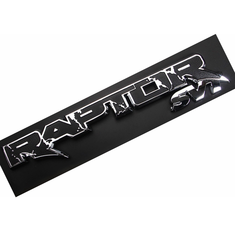 Phù Hợp Nhãn Dán Trang Trí Đuôi Xe Hơi FORD RAPTOR SVT F150 Màu Đen Đỏ In Chữ SVT