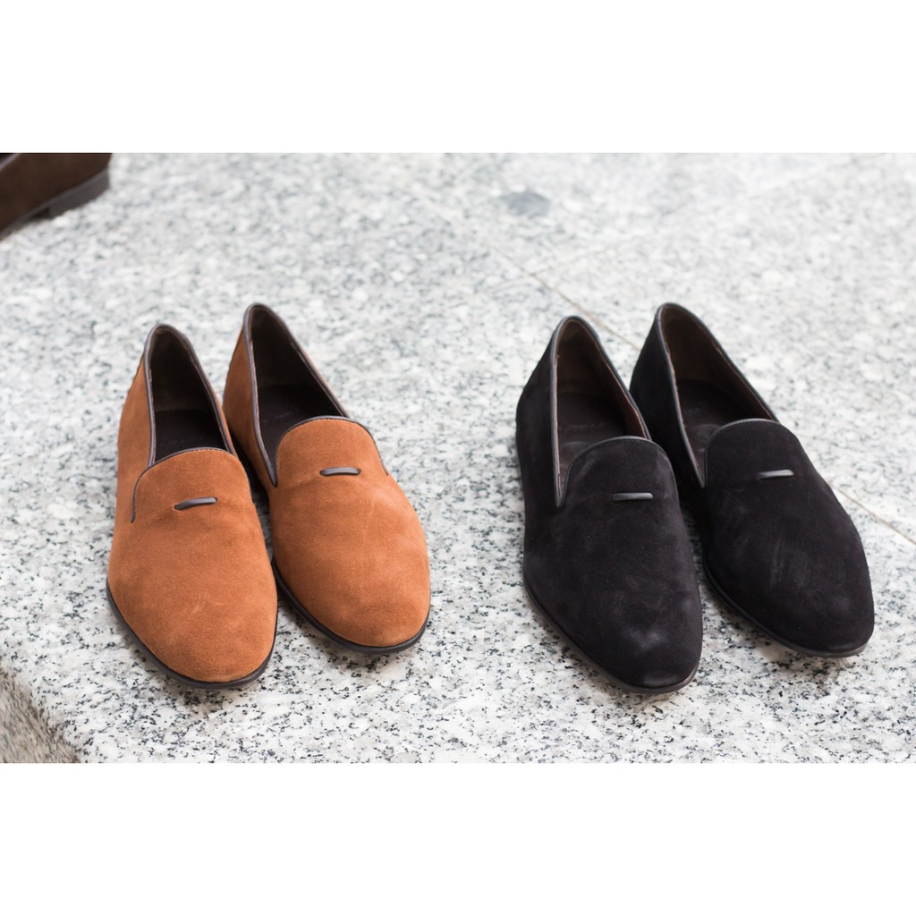 Giày tây nam da Loafer thủ công cao cấp POLPETTA PS.P.PAN