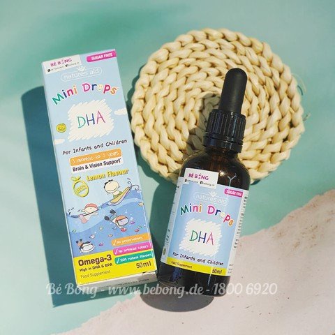 DHA Drops Natures Aid Anh 50ml