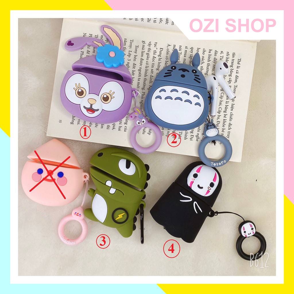 Ốp airpod / airpods silicone nhiêu hình xinh (ảnh thật) #4