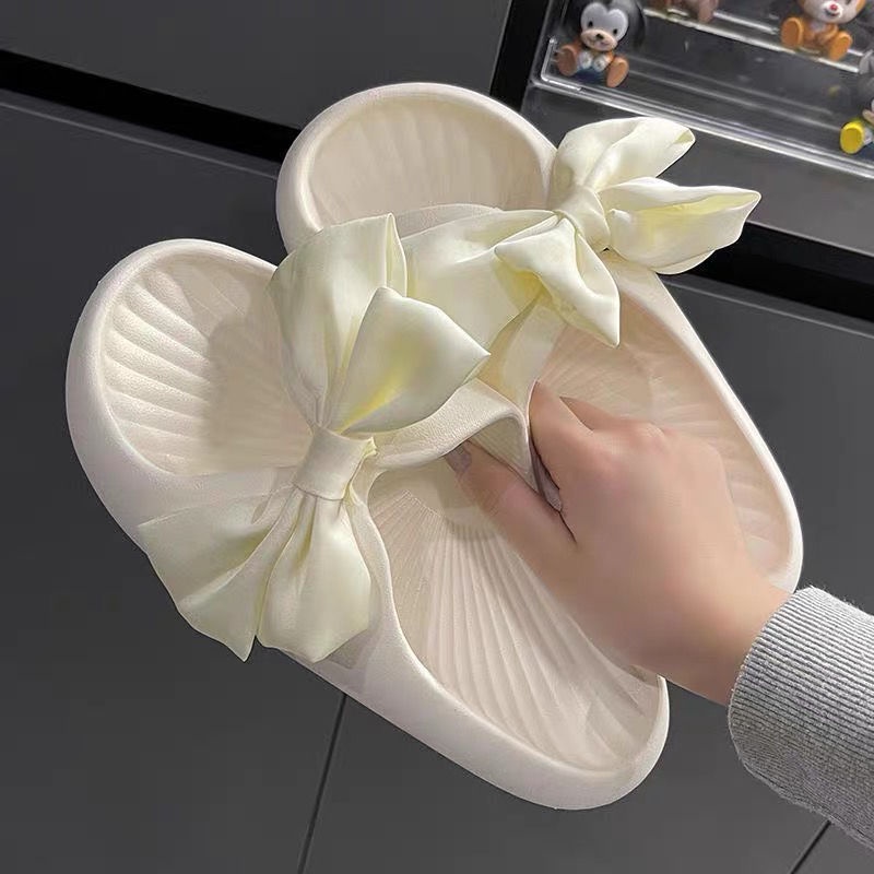 Dép siêu nhẹ IELGY siêu nhẹ gắn nơ thời trang cho nữ