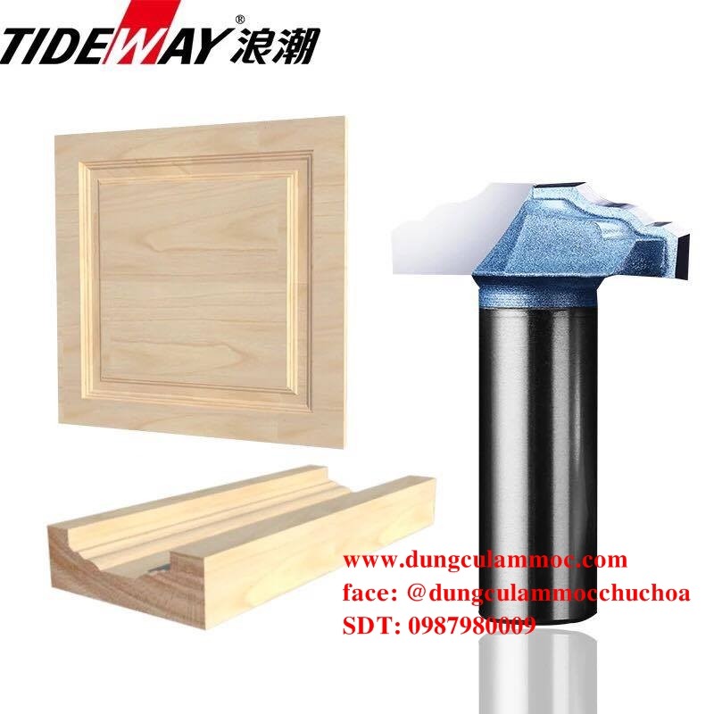 Mũi huỳnh ván 2 chỉ lõm Tideway LC20143 12.7*38*10