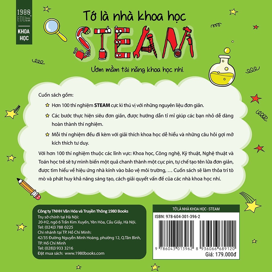 Sách - Steam - Tớ Là Nhà Khoa Học