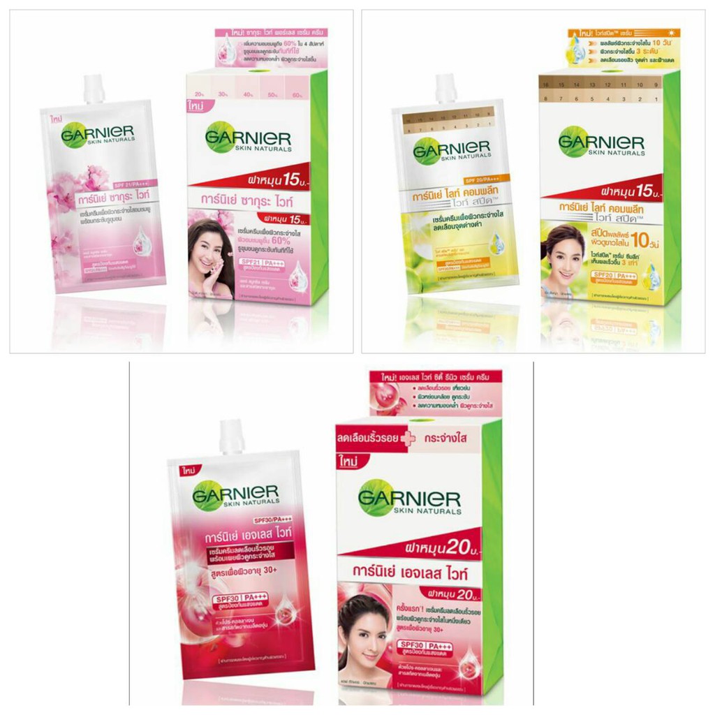 Kem làm trắng da GARNIER Thái Lan 7ml