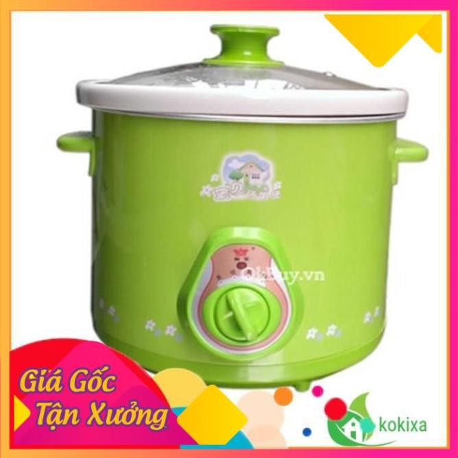 [HOT] Nồi Kho Cá - Nấu Cháo Chậm Đa Năng 1,5L Bảo hành 12 Tháng ( màu Xanh) [UYTIN]