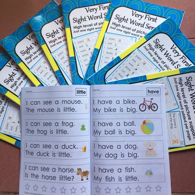 Combo very first sight word