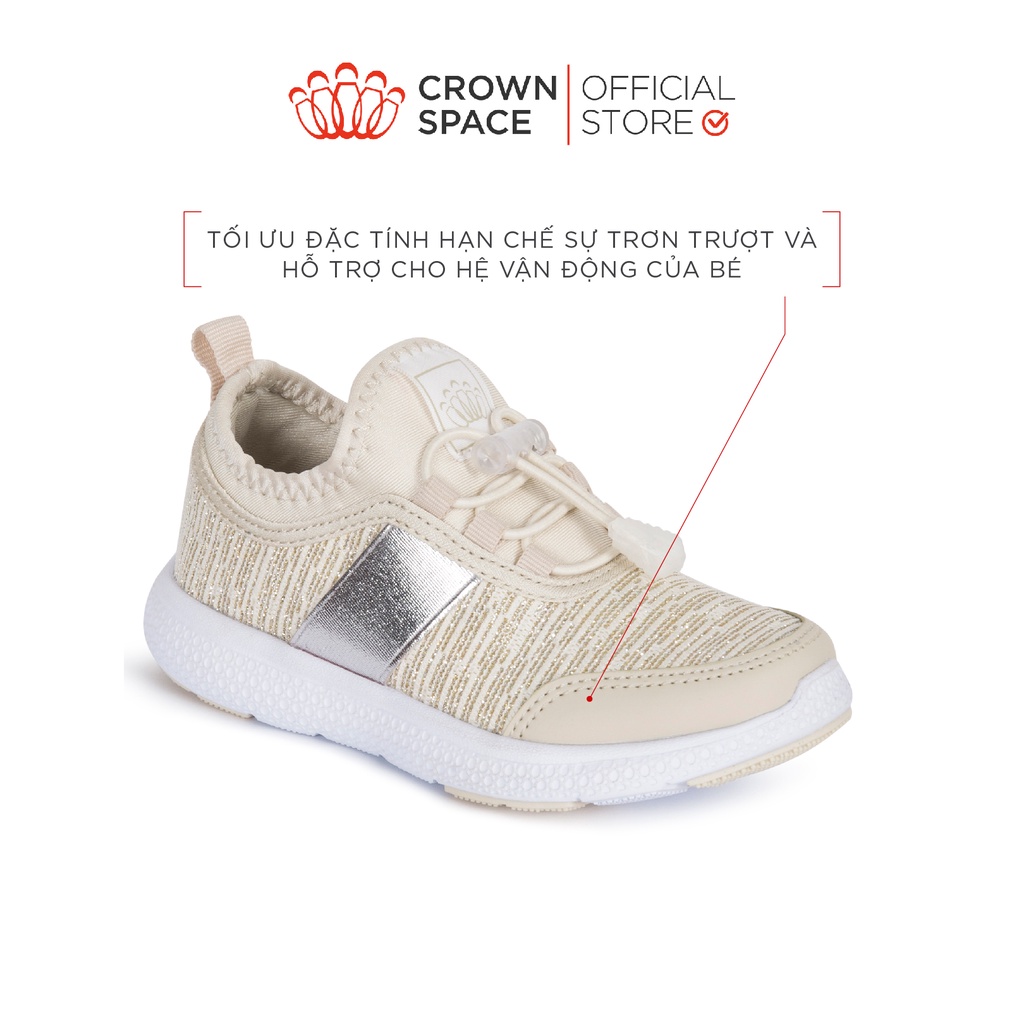 Giày Thể Thao Sneaker Bé Trai Đi Học Đi Chơi Crown Space Cao Cấp CRUK8023 Nhẹ Êm, Chống Hôi Chân Size 28 đến 35