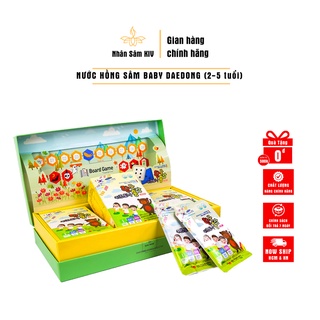 Nước hồng sâm baby deadong hàn quốc cho bé 1 đến 5 tuổi - hộp 30 gói x 20ml