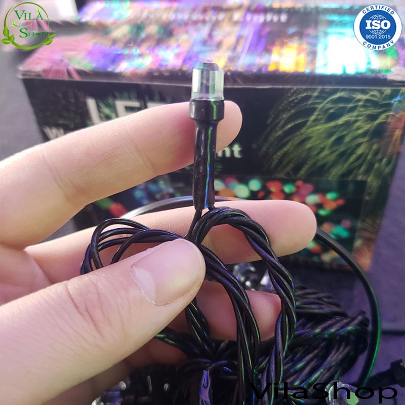 Đèn nháy bóng led kim cương 50m, 40m, 20m, 10m trang trí ngày lễ