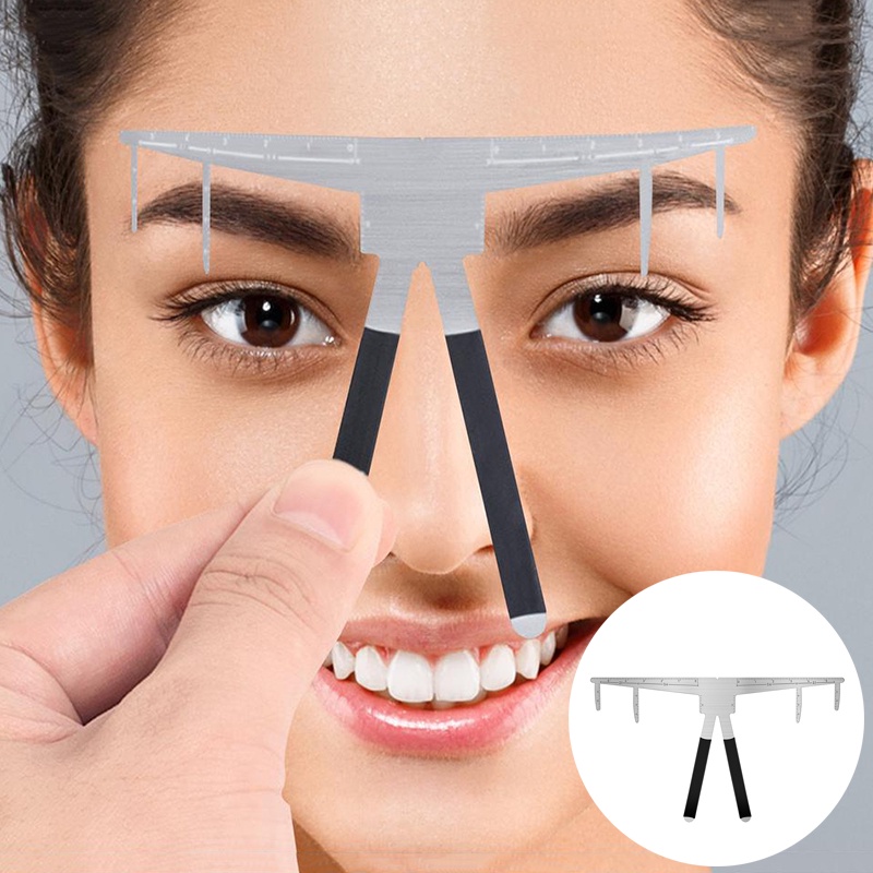 1 Thước Đo Vị Trí Kẻ Lông Mày Ba Điểm Tiện Dụng