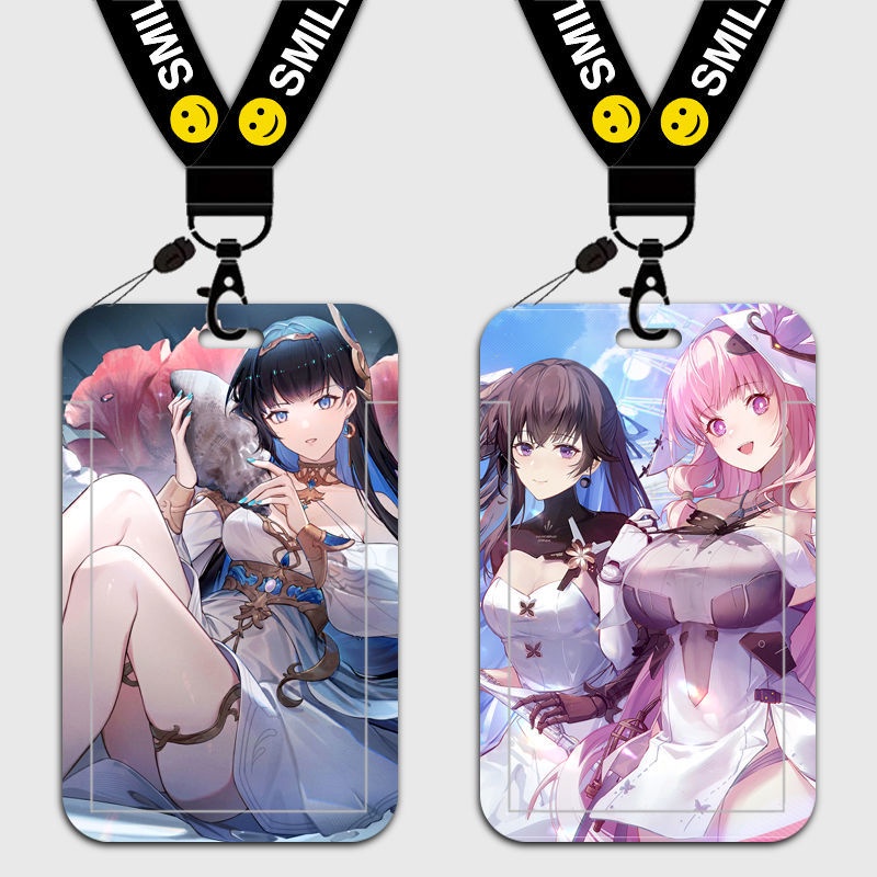 GRAY RAVEN: PUNISHING school card set custom high-value keychain slide cover hanging neck hard shell battle double Pamish Selena Lanyin phantom