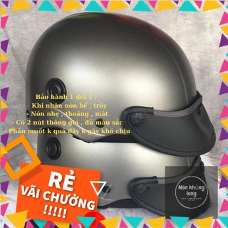 Nón bảo hiểm trơn đủ màu [ XÃ KHO Mũ bảo hiểm nửa đầu Ảnh Thật - Có VIDEO nón rõ ràng ]- Bảo hành 6 tháng