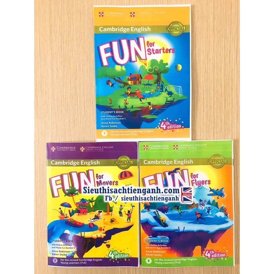 Fun for Starters, Movers, Flyers 4th edition