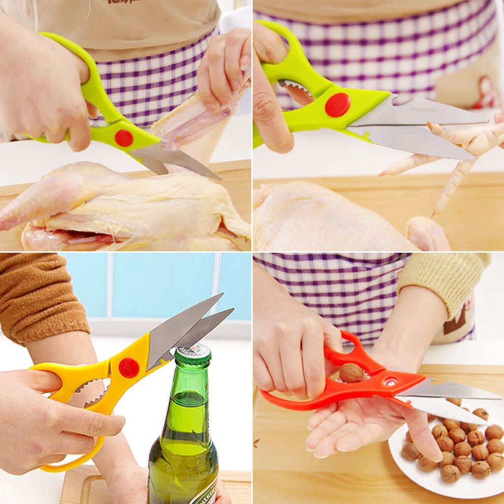 1 Kéo cắt thực phẩm đa năng bằng thép không gỉ chất lượng cao