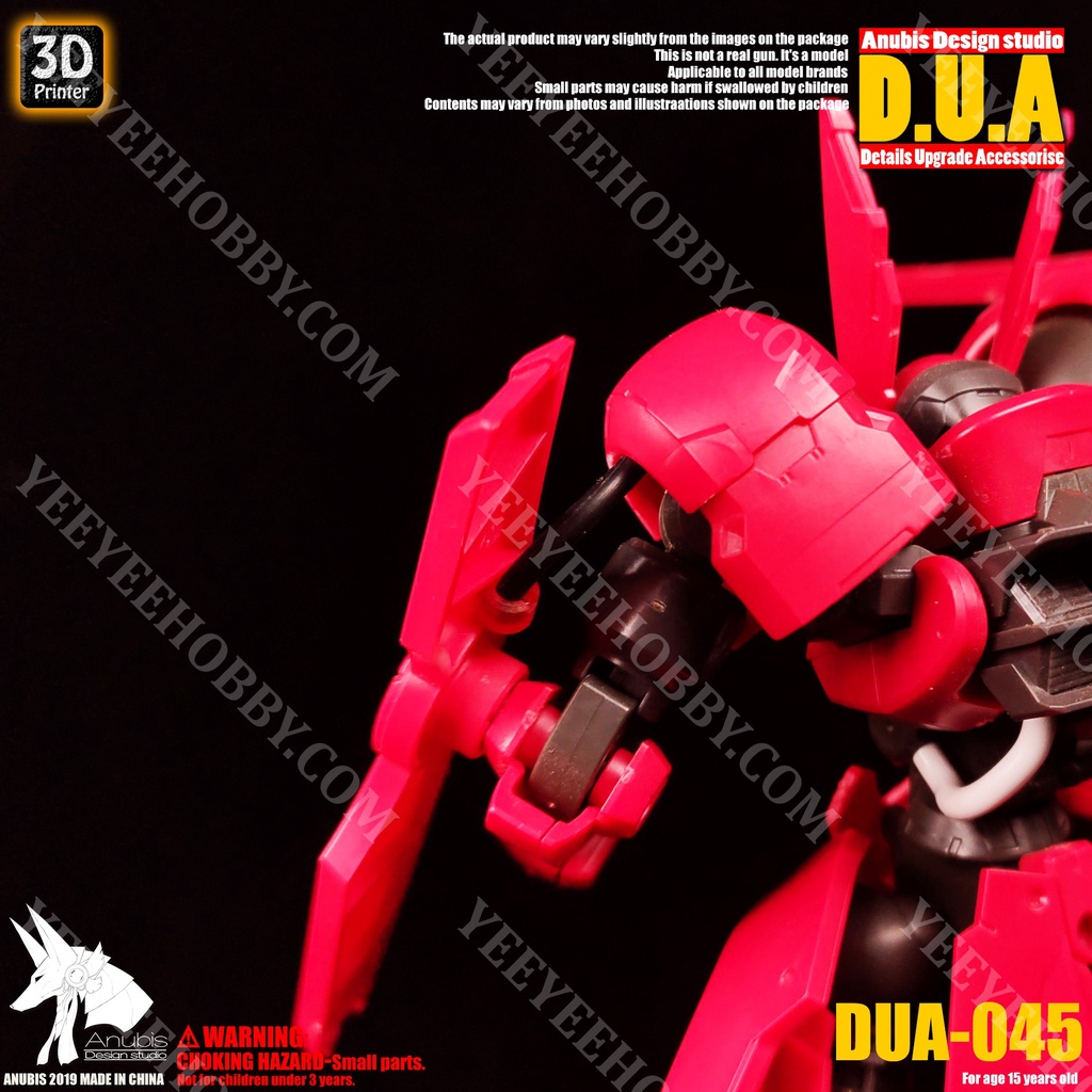 PHỤ KIỆN MOD ANUBIS - CHI TIẾT NHỰA MÔ HÌNH IN 3D DUA045