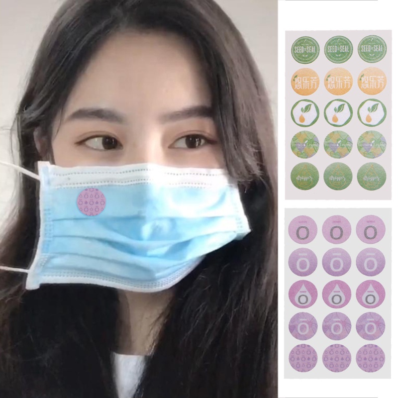 Bộ 60 Miếng Dán Khử Mùi Cho Mặt