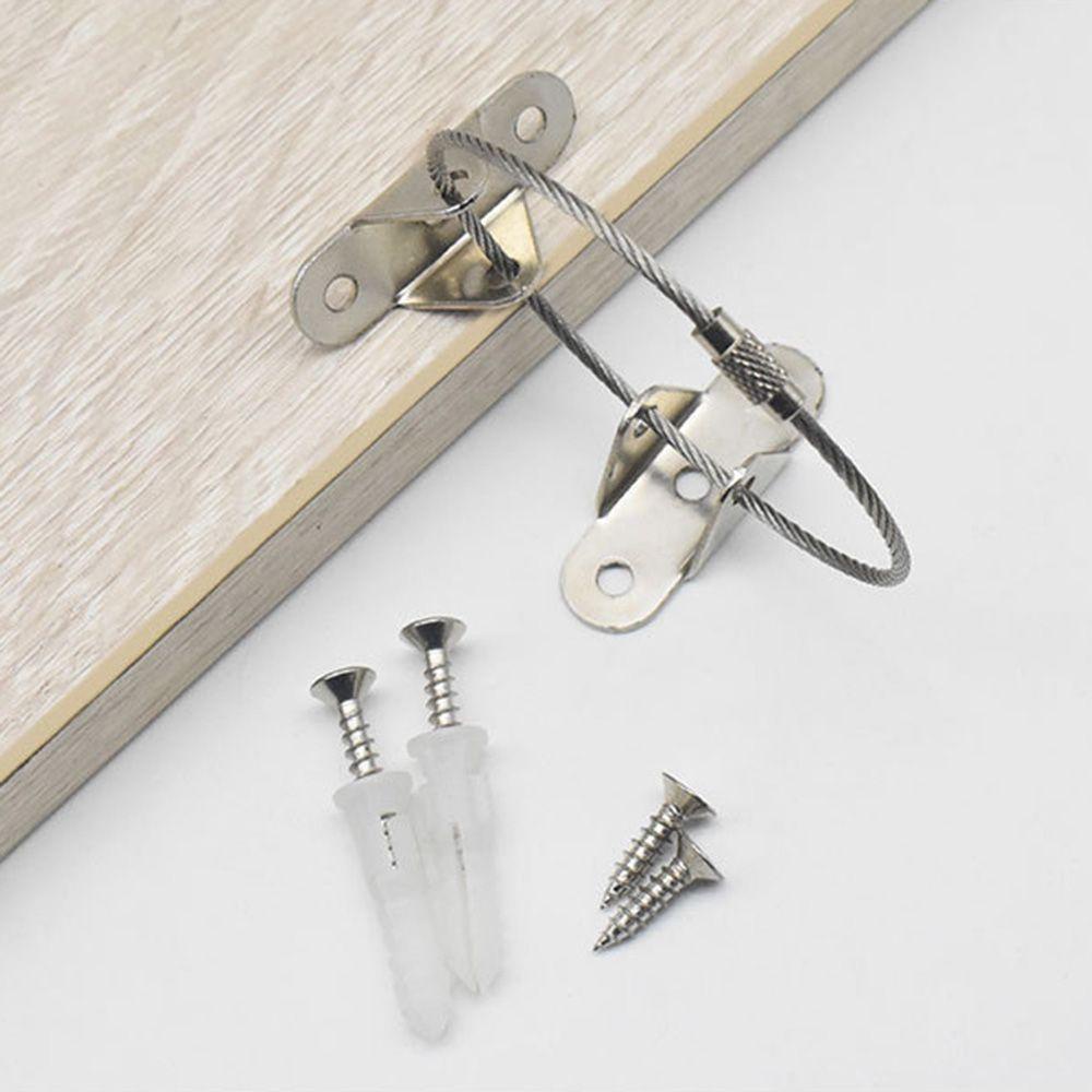 Set 2 Khóa Ngăn Kéo Tủ Đa Năng Chống Lùi Tiện Dụng