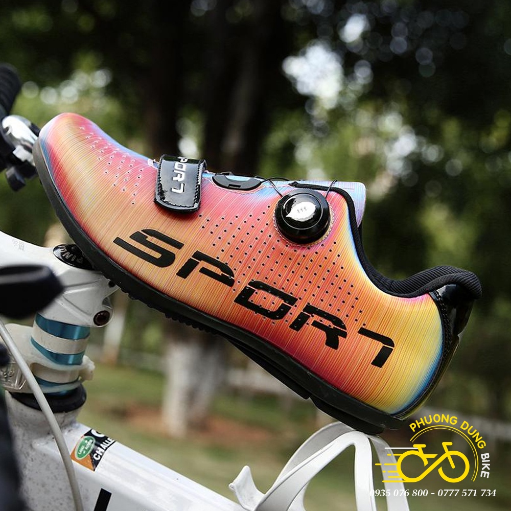 Giày nữ đi xe đạp thể thao Road, MTB SPORT  - 1 Khóa Vặn