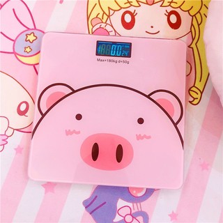 Cân hình heo sức khỏe cute-180kg-kính cường lực siêu bền