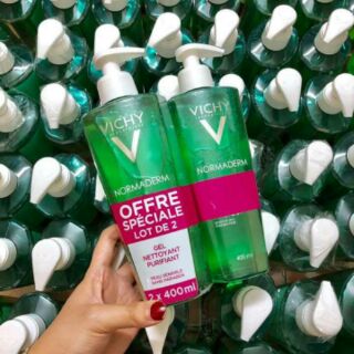 Sữa rửa mặt vichy cho da dầu mụn 400ml