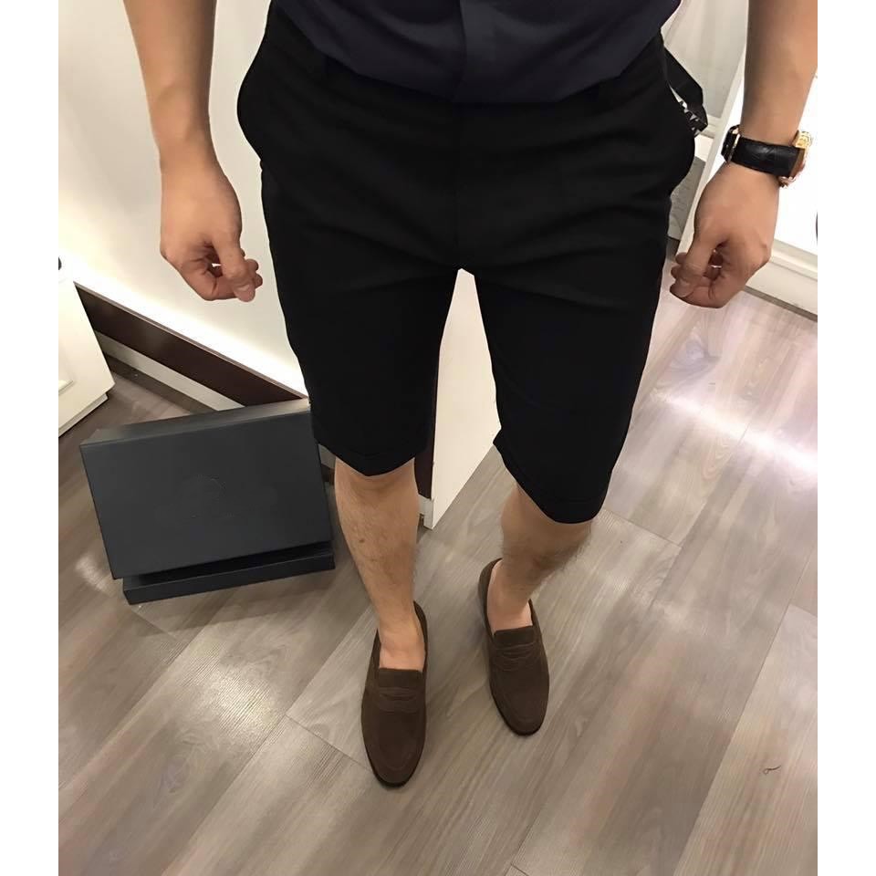 Quần short nam Kojiba vải cotton co giãn nhẹ dáng công sở tây âu | BigBuy360 - bigbuy360.vn