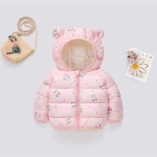Áo phao gấu siêu nhẹ cho bé