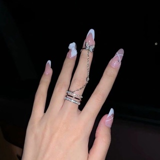 Nhẫn Hình Bướm Đính Đá Nhân Tạo Sang Trọng Thời Trang