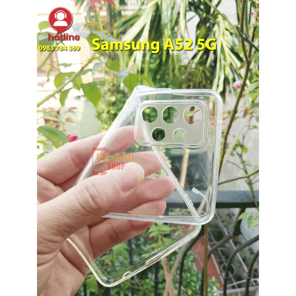 Ốp Samsung A52 5G hãng Gor cao cấp trong suốt như pha lê, siêu dẻo, siêu mỏng, siêu nhẹ, siêu bền