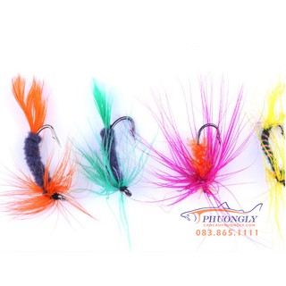 Mồi muỗi bay - mồi giả muỗi fly