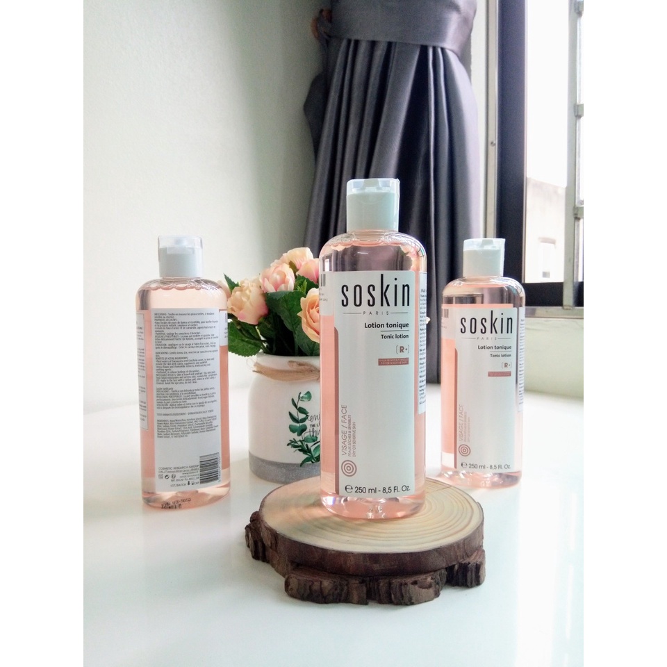 Nước hoa hồng cân bằng ẩm Soskin Tonic Lotion 250ml