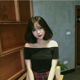 ÁO CROPTOP RỚT VAI VẢI MỊN