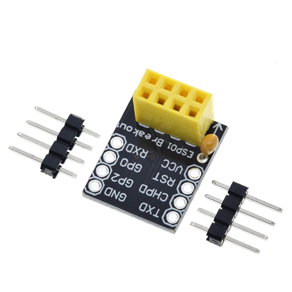 Đế ra chân module ESP8266 ESP-01S cắm bo test - 12A1