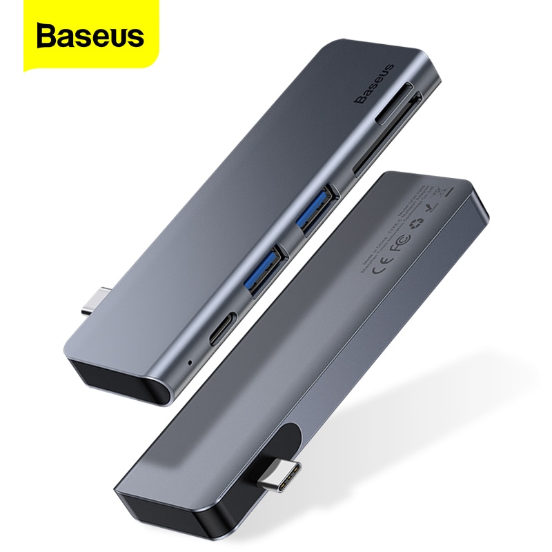 BASEUS POWER Hub Chuyển Đổi Usb-C Hub Type-C Sang Multi Ports Usb 3.0 Cho Macbook Pro Air Usbc Hab