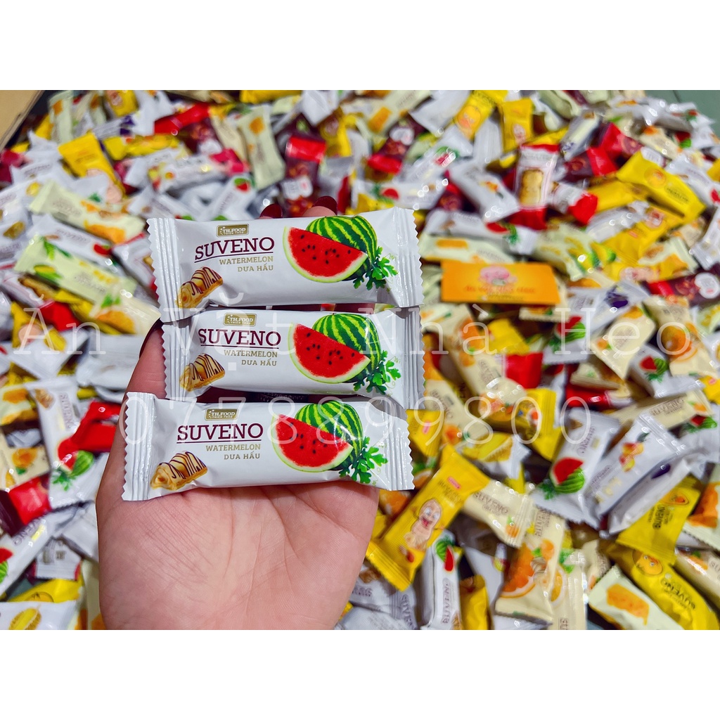 Bánh sữa chua giòn vị Dưa Hấu gói 500gr