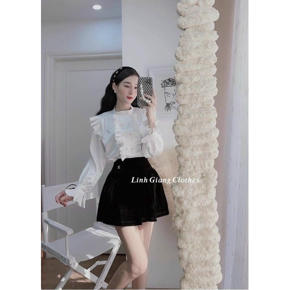 SET TIỂU THƯ CHÂN VÁY NHUNG