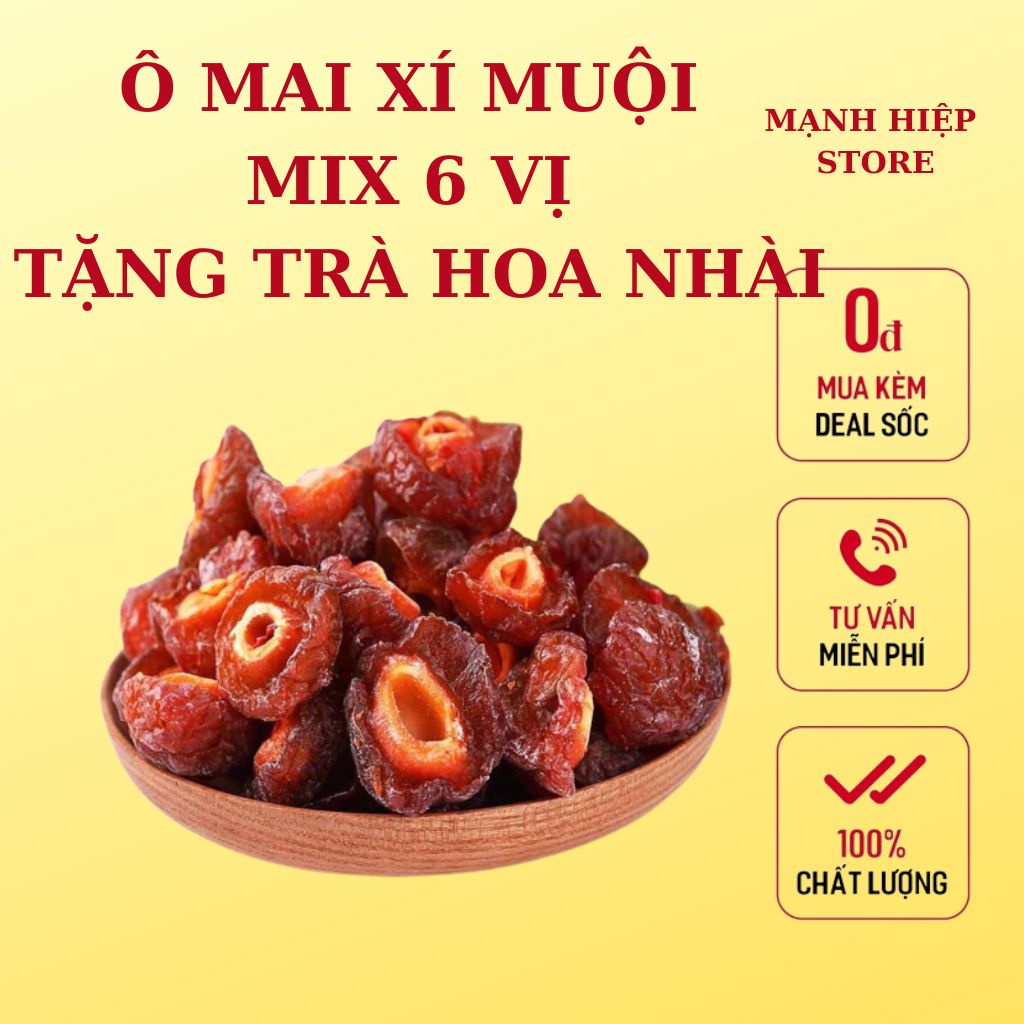 Ô mai mix 9 vị siêu ngon - 500gram
