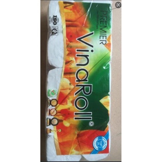 giấy vệ sinh vinaRoll ( 10 cuộn, không lõi)