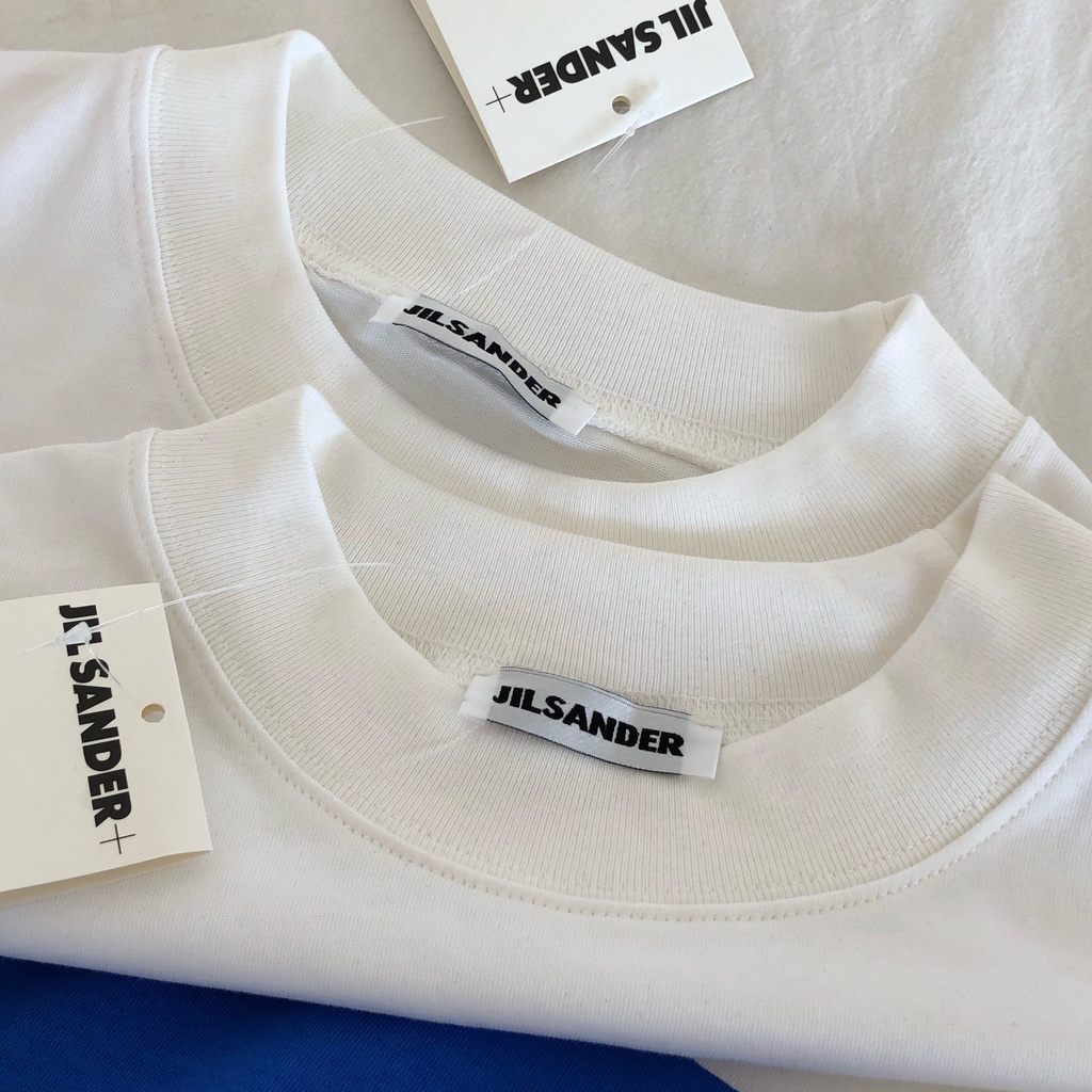 Hàng Có Sẵn JIL Sander Áo Thun Ngắn Tay Giản Dị Cho Nam Và Nữ