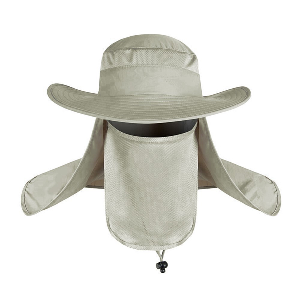 Mũ tai bèo chống nắng Fimax có sẵn tấm che gáy + khẩu trang dùng để đi du lịch biển, nón chống nắng nhiều màu đi phượt