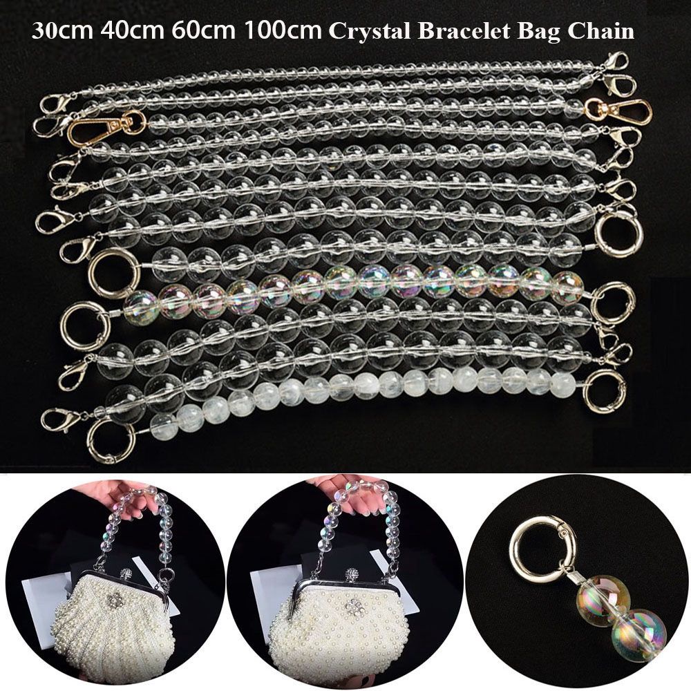 Chất Lượng Cao|Dây Chuỗi Ngọc Trai Dài Đeo Vai/ Đeo Vai Thời Trang 18 Kích Thước DIY