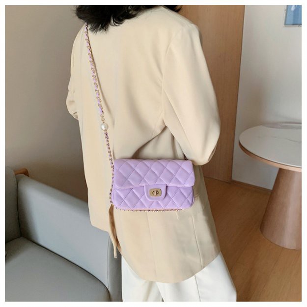 Túi Đeo Chéo Nữ Dây Phối Ngọc LSEOUL X0562