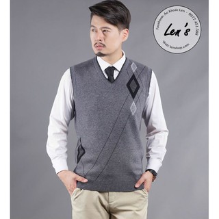 Áo khoác gile nam, áo len gile nam hàng quảng châu Nàng Len