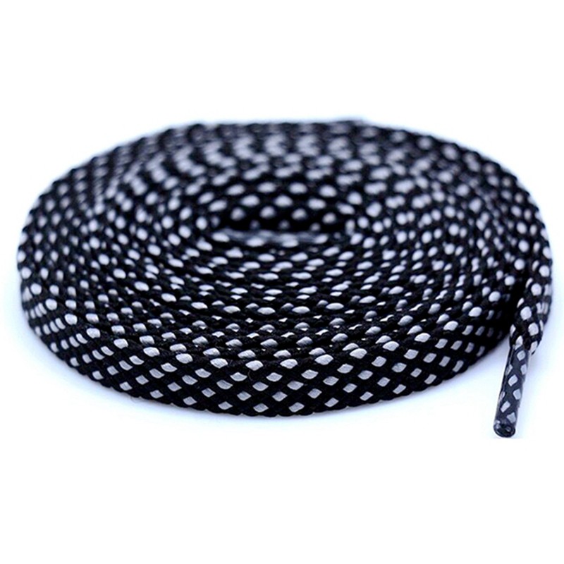 Dây Giày Thể Thao Bện Hai Lớp Polyester 100-140Cm