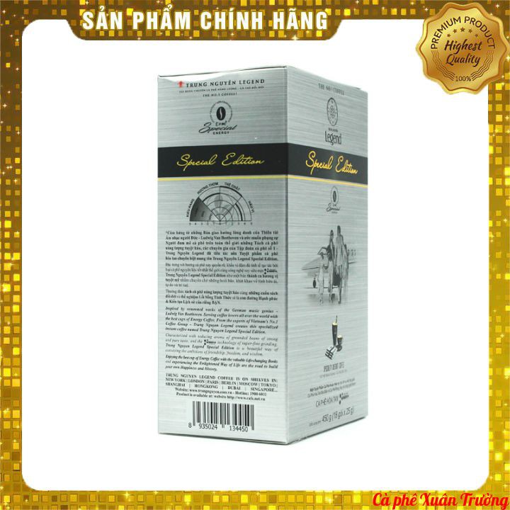 Café Hòa Tan Trung Nguyên Legend Special Edition Hộp 450G (25g x 18 Gói) | BigBuy360 - bigbuy360.vn