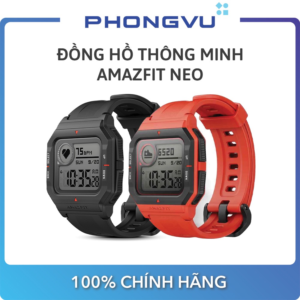 Đồng hồ thông minh Amazfit NEO - Bảo hành 12 tháng