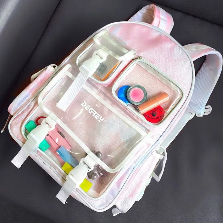 Balo Degrey họa tiết chữ và TieDye Backpack Local Brand - GIN STORE