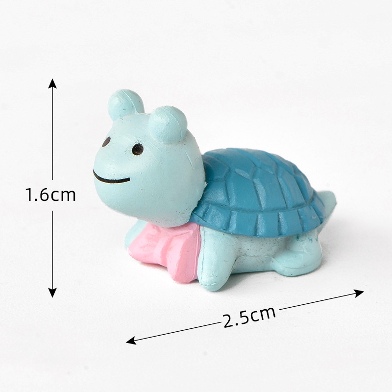 Phụ Kiện Đá Nhỏ Hình Rùa Nhiều Màu Sắc Trang Trí Sân Vườn diy