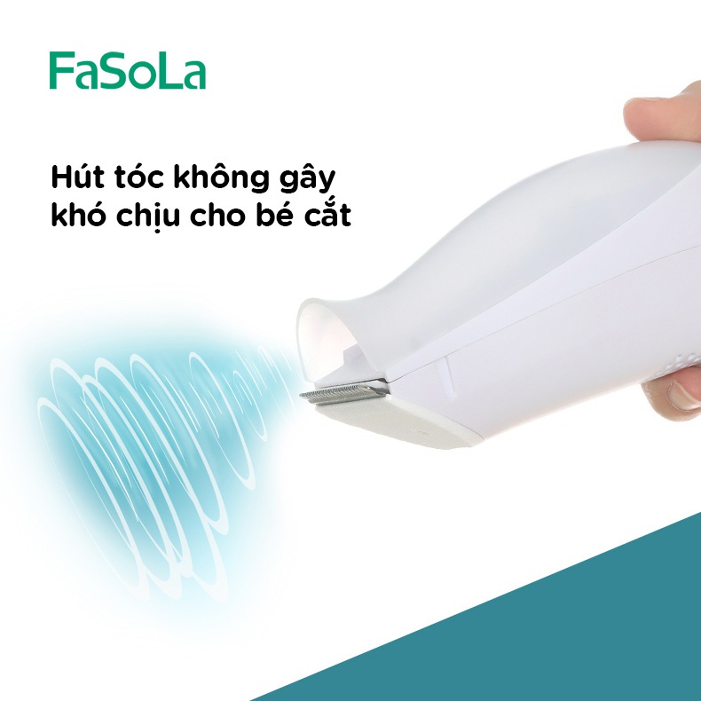 Tông đơ cắt tóc thông minh (hút tóc tự động) FASOLA FSLDZ-312C